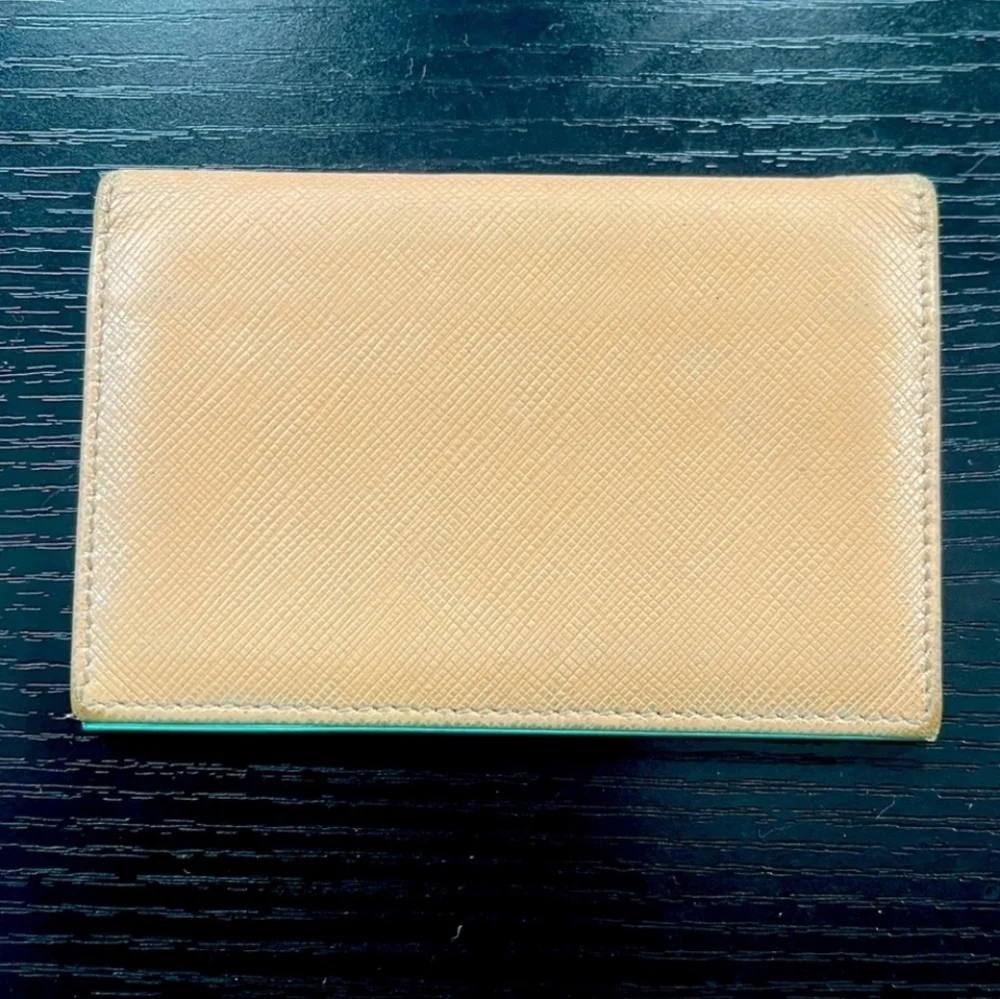 Salvatore Ferragamo Light Tan Card Holder/Wallet - Picture 3 of 8